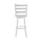 Flash Furniture Liesel Commercial Wooden Classic Ladderback Swivel Barstool w/Solid Wood Seat, Antique White Wash ES-UN-31WS-29-WH-GG - alternate 8